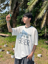 Whattime メッシュ 半袖 Tシャツ (2 Colors)