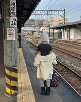ピュアパンチングレースミディスカート