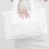Arina Shirring Ribbon Shoulder Bag