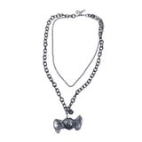 Heart Silver Candy Necklace