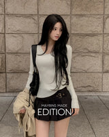 MADE. Kyle ribbed V-neck knit