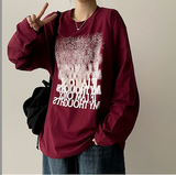 NT Gradient Noise Printed Long Sleeve Tee
