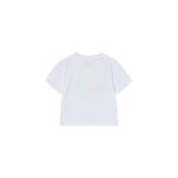 25SS サークルフレームロゴクロップショートスリーブTシャツ ホワイト
