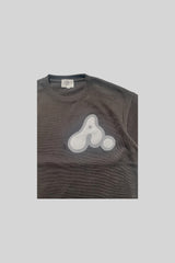 "A" ロゴヘビーウェイトTシャツ(スミ)