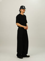 IN Waffle Henry-neck 1/2 T
