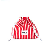 TERRY STRING POUCH BAG