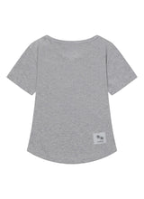 ARINA BUTTON CROP HALF T (4COLOR)