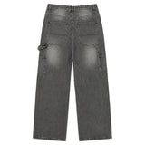 BTB : CURVE PANEL JEANS [DEEP GRAY CORE]