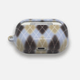 アーガイルブラーケース_サンディースカイ (airpods)