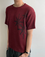 Bloom Crop Short Sleeve Knit
