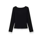 Bianca Dot Scarf Layered Top