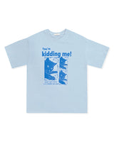 KIDDING CAT PRINTING SHORT-SLEEVE T-SHIRT