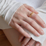 Triple Ribbon Ring