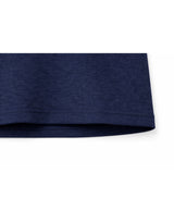 Rosalie Lace Ribbon Print Short Sleeve T-Shirt Navy