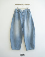 Haku Stripe Denim Pants