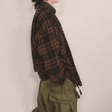 double check deconstructed shirt_brown