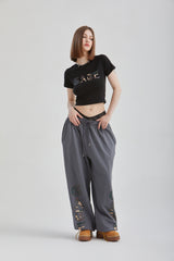 ミリクロップドTシャツ