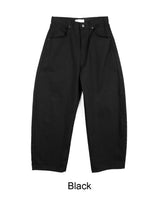 TR2511コットンカーブドワイドパンツ (3 colors)