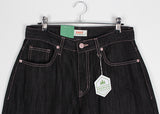 PINK HEART WIDE DENIM
