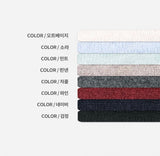 [Unisex] ベーシックVネッククロップニット(8color)