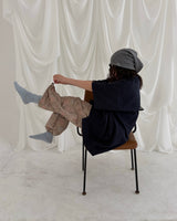 Wide Hole Button Beanie