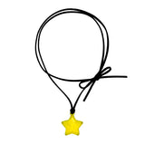 スターアクリックネックレス [レモン]