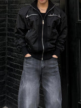 Banded ma-1 windbreaker