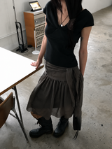 ネイチャーパフショートスリーブTシャツ(3 colors)