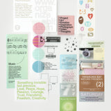oab clear pack / scrap sticker set