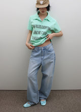 CLOUD WASHED WIDE DENIM