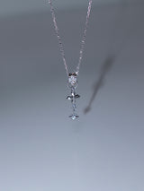 mini ring starlight necklace