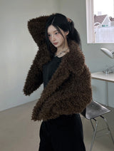Bambi Fluffy Fur Jacket