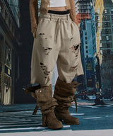DAMAGE BERMUDA PANTS