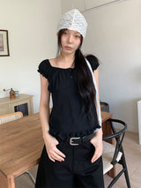 BEADS LACE SCARF (2C)