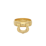 H'S SHOE CHARM RING