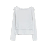 Fallen angel layered top (White)