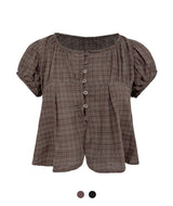 Midnight Brown Check Shirt