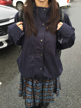 Sand color blocking jacket (2c)