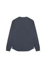 Waffle Henley Long Sleeve Tee