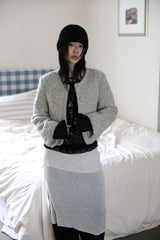 Bare Me Boucle Crop Jacket