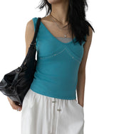 Hotfix Stud Tank Top