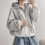 アヴァン バッジ レイヤード フーデッド ジャンパー (2 colors)