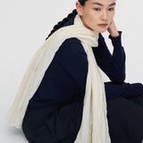 Pleats linear scarf_2colors