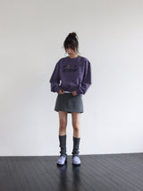 クラシックパッデドミニスカート (GREY)