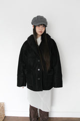 shearling over mustang