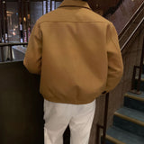 LMN ジェードウールオーバーサイズフィットクロップドジャケット (3 colors)