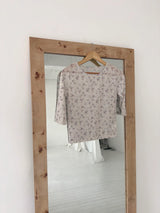 Flower 3/4 sleeve T(2c)
