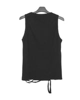 Redin Damage Ribbed Sleeveless