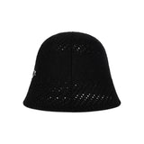 New Wave Varzar Punching Knit Bucket Hat Black