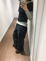 ピグメントスターライトコットンパンツ (2color)